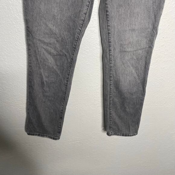 Madewell Womens Jeans Size 27 The Perfect Vintage Jean Light Gray Straight Leg - Picture 11 of 15
